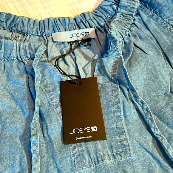 Joe’s jeans, flutter sleeve chambray blouse Nwt - Picture 5 of 7